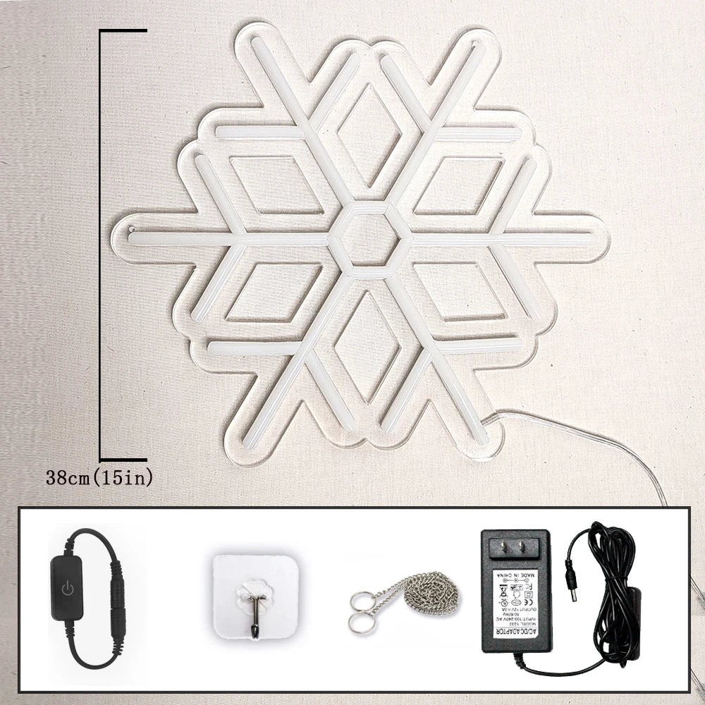 Christmas Neon Light Sign Wall Art Lamp for Bar Room Decor Merry Christmas Night Garden Lighting Home Bar Perfect Gift