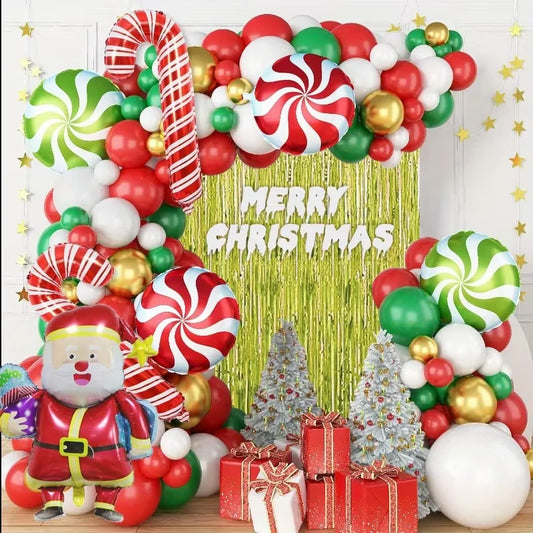 135 Christmas Themed Garland Sets Decorations for New Year's Parties Family Gatherings Christmas Parties Inside and Outside