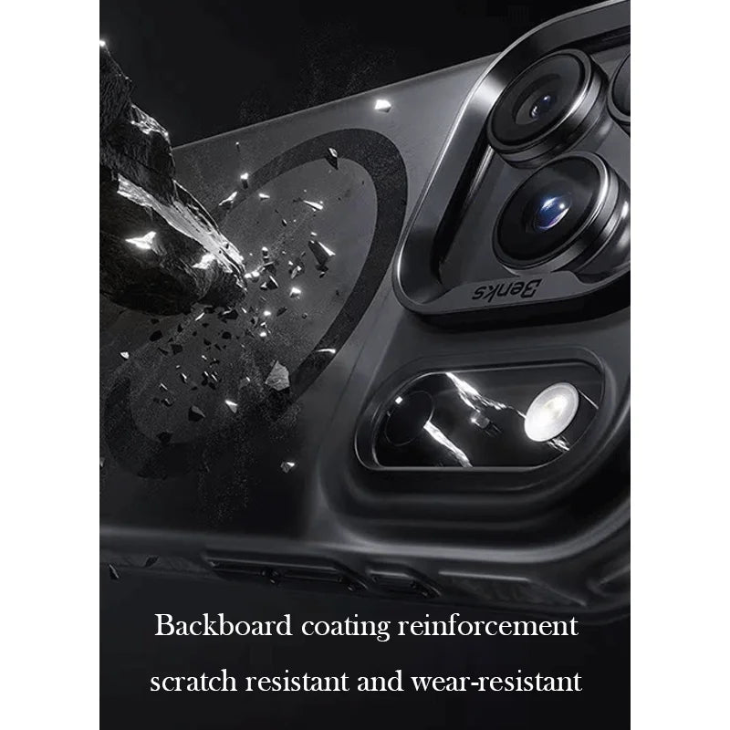 Benks Case For iPhone 17 Pro Max Wireless Charging Back Cover Case for iPhone 17 Pro