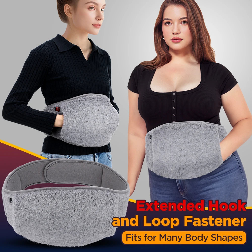 Electric Heating Belt Hand Warmer USB Charging Portable Heater Hot Compress Therapy Abdominal Waist Menstrual Uterus Warming Pad