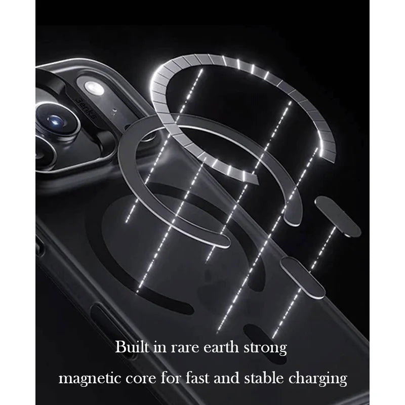 Benks Case For iPhone 17 Pro Max Wireless Charging Back Cover Case for iPhone 17 Pro