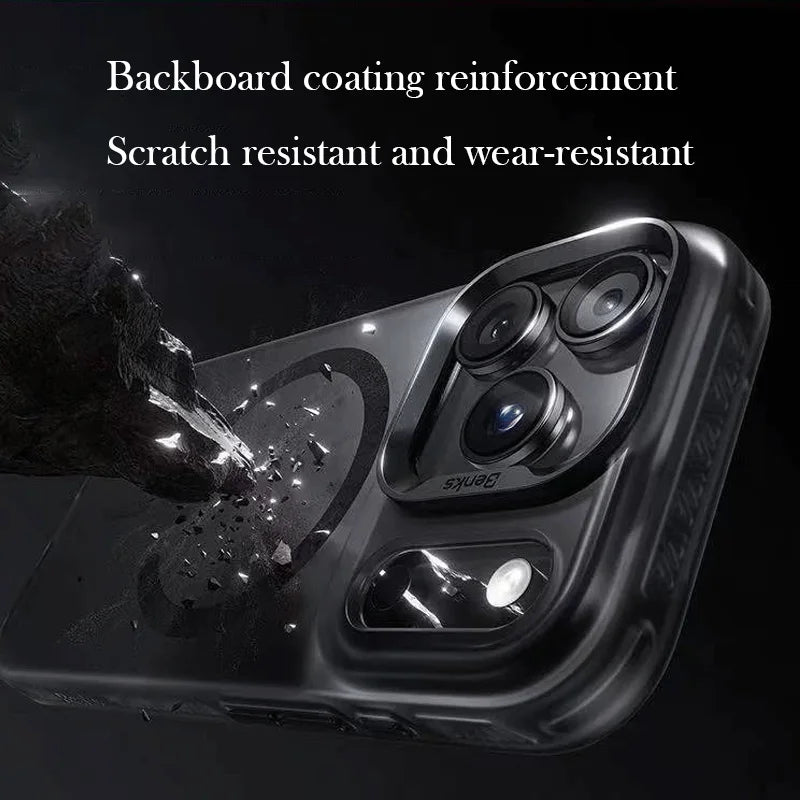 Benks Case For iPhone 17 Pro Max Wireless Charging Back Cover Case for iPhone 17 Pro