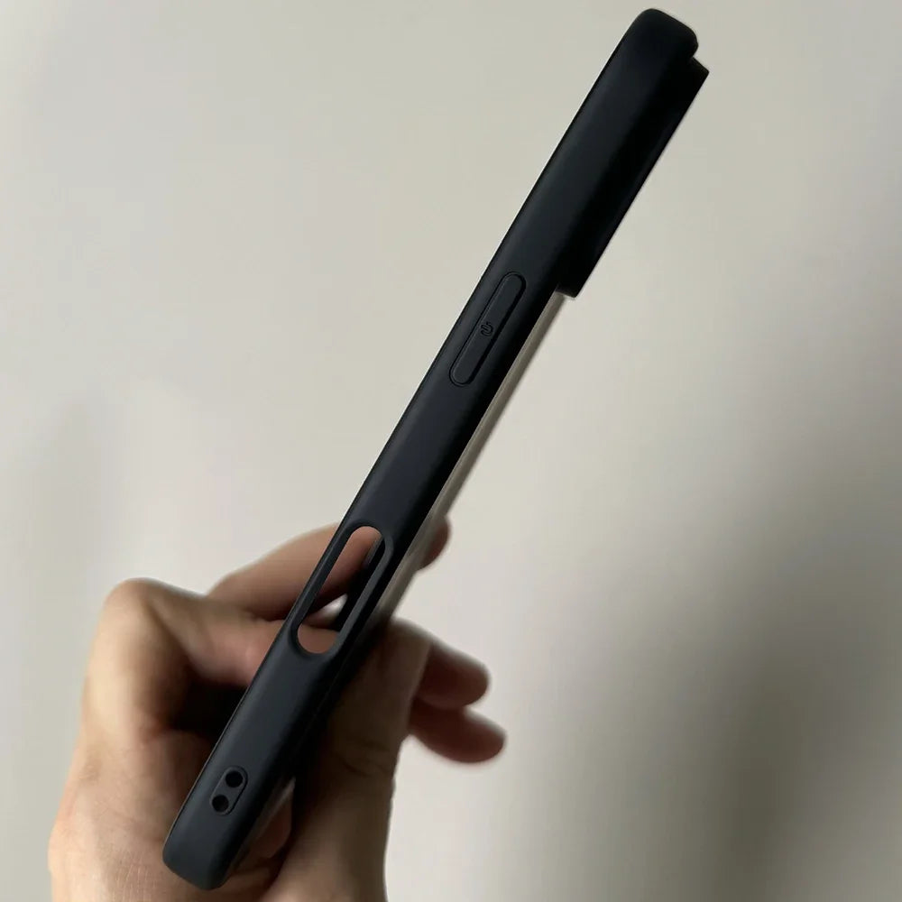 Luxury Full Black Silicone Matte Phone Case For iphone 17 Air 16 15 14 13 12 11 Pro Max 16 15 14 Plus Back Cover TPU Soft Case